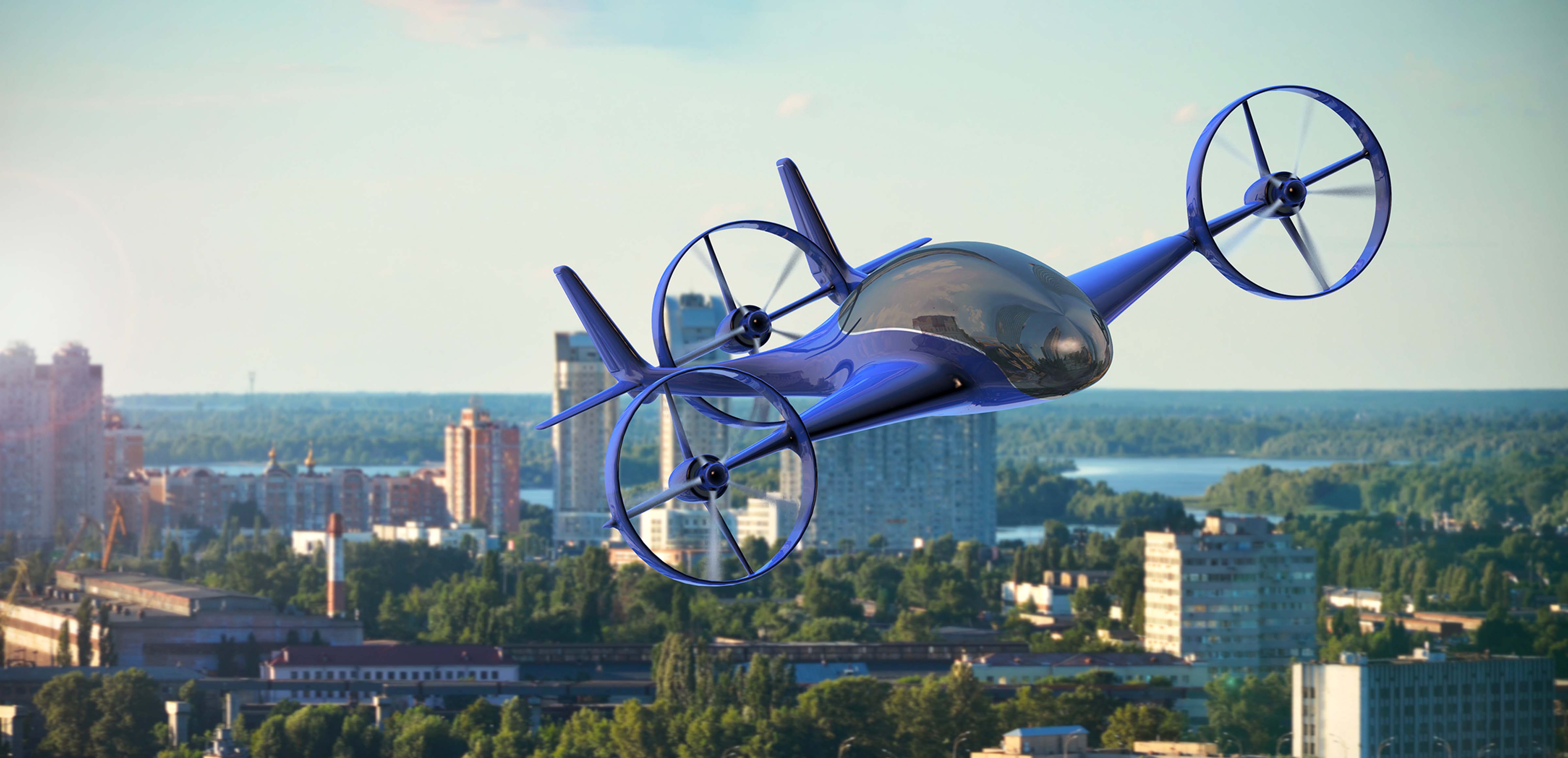 Jetpacks, flying cars and taxi drones: transport's future is in the skies